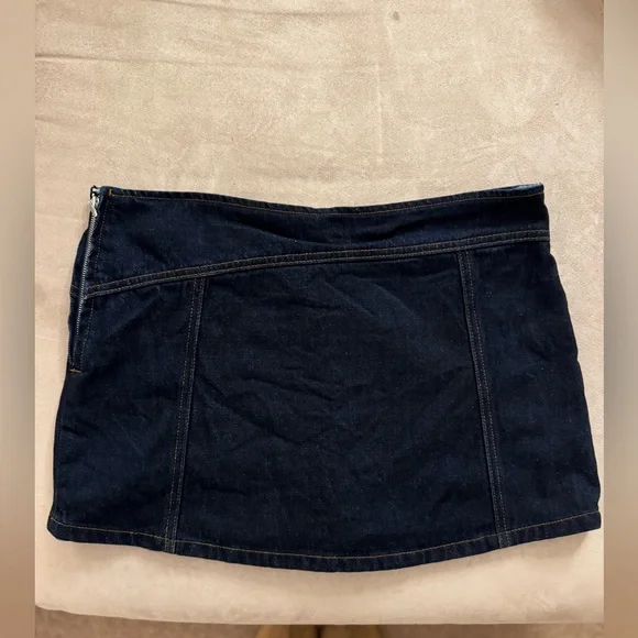 Meshki Denim Micro Mini Skort - Picture 8 of 8